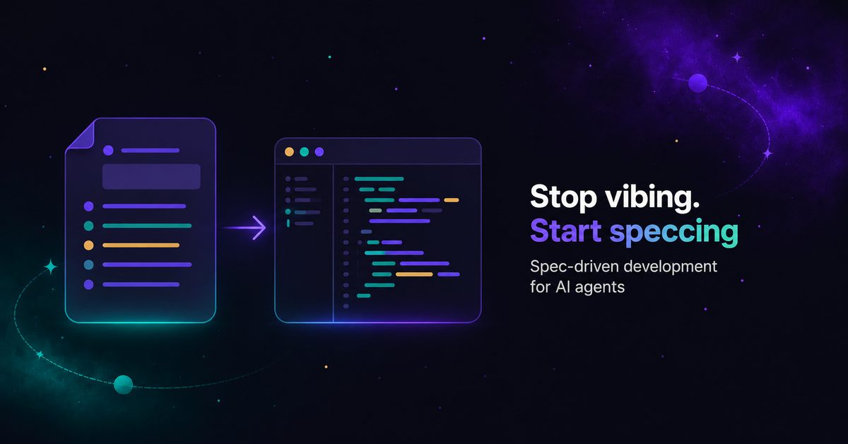 Stop Vibing. Start Speccing. — cover